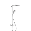 Sadesuihkusetti Hansgrohe Raindance Select S 300 Showerpipe, termostaattihanalla, suihkupää ⌀300mm, vettä säästävä, yläsuihkulla ja käsisuihkulla, kiiltävä kromi