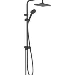 Sadesuihkusetti Hansgrohe Vernis Shape Showerpipe 230 1jet Ecosmart, Reno, mattamusta
