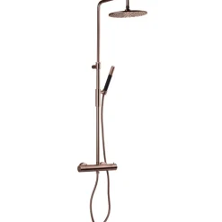 Sadesuihkusetti Tapwell TVM7200 Copper, termostaattihanalla, suihkupää ⌀250mm, kiiltävä kupari