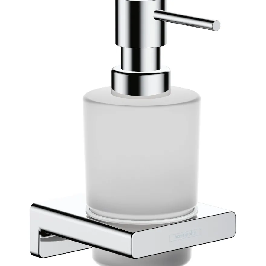Saippua-annostelija Hansgrohe AddStoris Q, seinäasennus, eri värejä
