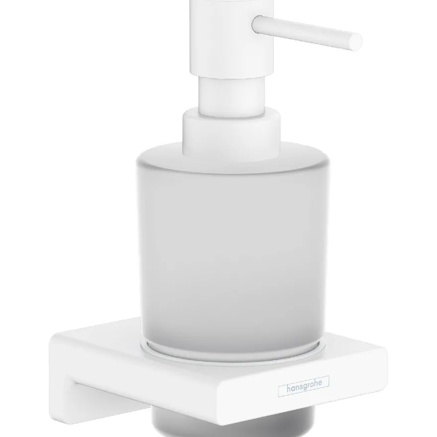 Saippua-annostelija Hansgrohe AddStoris Q, seinäasennus, eri värejä