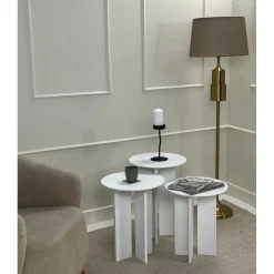 Sarjapöytä Linento Furniture Leo (55 + 50 + 45)