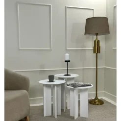 Sarjapöytä Linento Furniture Leo (55 + 50 + 45)