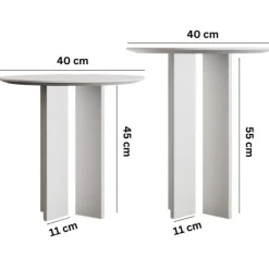 Sarjapöytä Linento Furniture Leo (55 + 45)