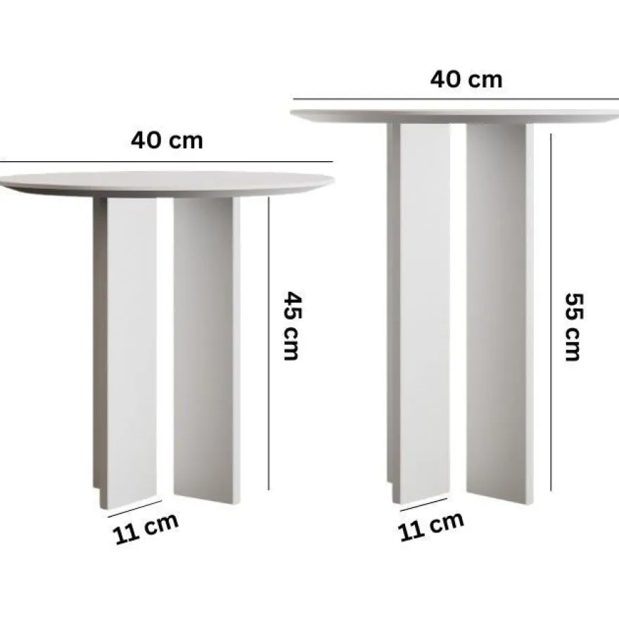Sarjapöytä Linento Furniture Leo (55 + 45)