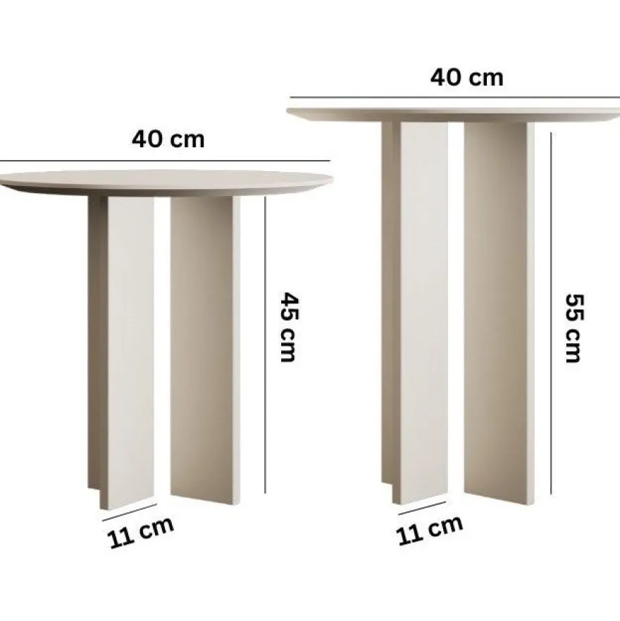 Sarjapöytä Linento Furniture Leo (55 + 45)