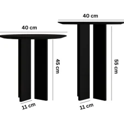 Sarjapöytä Linento Furniture Leo (55 + 45)