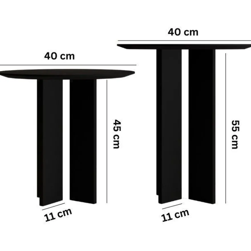 Sarjapöytä Linento Furniture Leo (55 + 45)