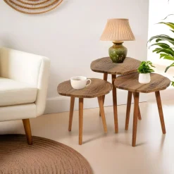 Sarjapöytä Linento Furniture Tuval 080, pähkinä