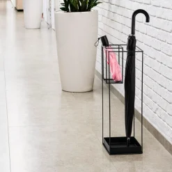 Sateenvarjoteline Linento Furniture Semsiye-A-008, musta