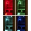 Saunan laudevalaistussarja Cariitti VPL30C-G211 LED-värinvaihtoprojektorilla + 11 kuitua