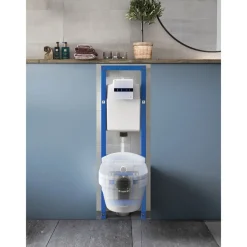 Seinäasennusteline Gustavsberg Triomont XS, duo 4,5l/3l tai single 4,5l