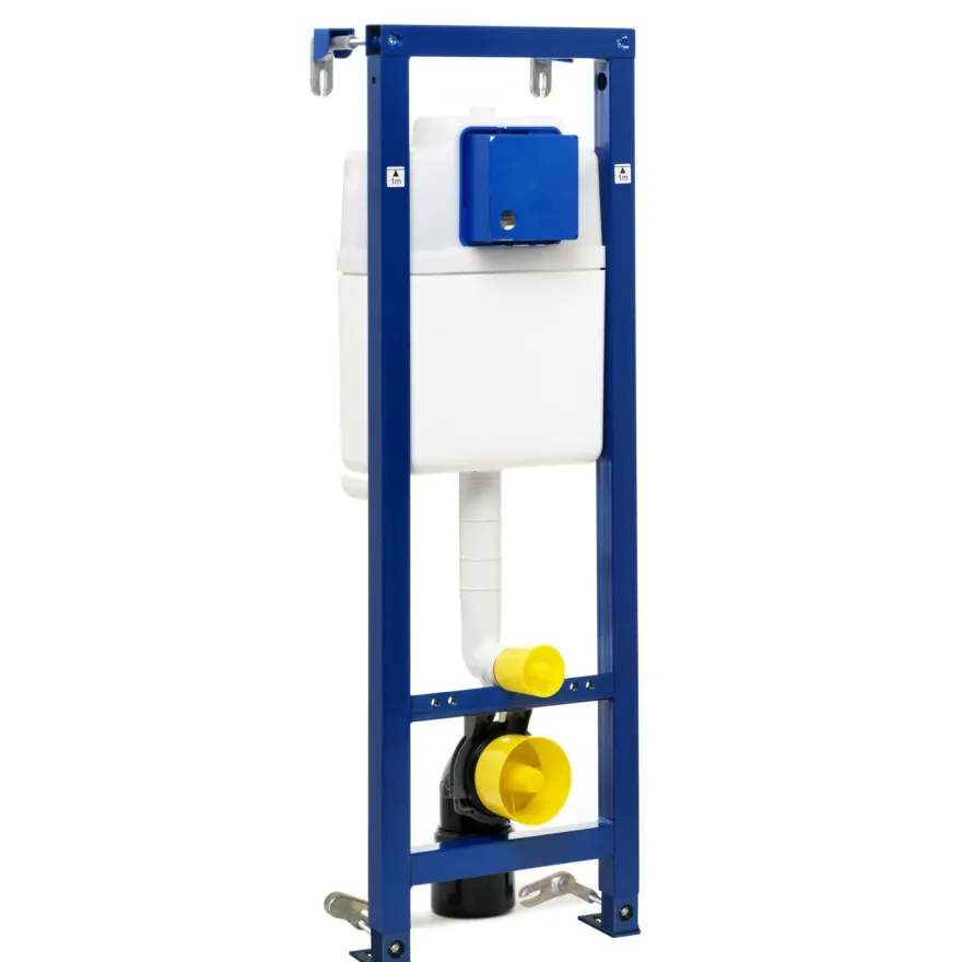 Seinäasennusteline Gustavsberg Triomont XS, duo 4,5l/3l tai single 4,5l