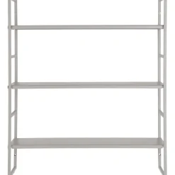 Seinähyllykkö House Nordic Beja, 48x17x55cm, 3 tasolla, viileä harmaa
