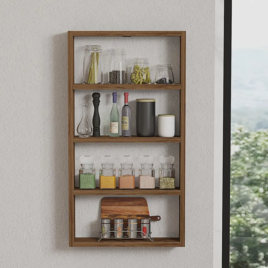 Seinähylly Linento Furniture Quatro 43x80cm
