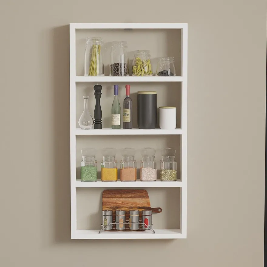 Seinähylly Linento Furniture Quatro 43x80cm