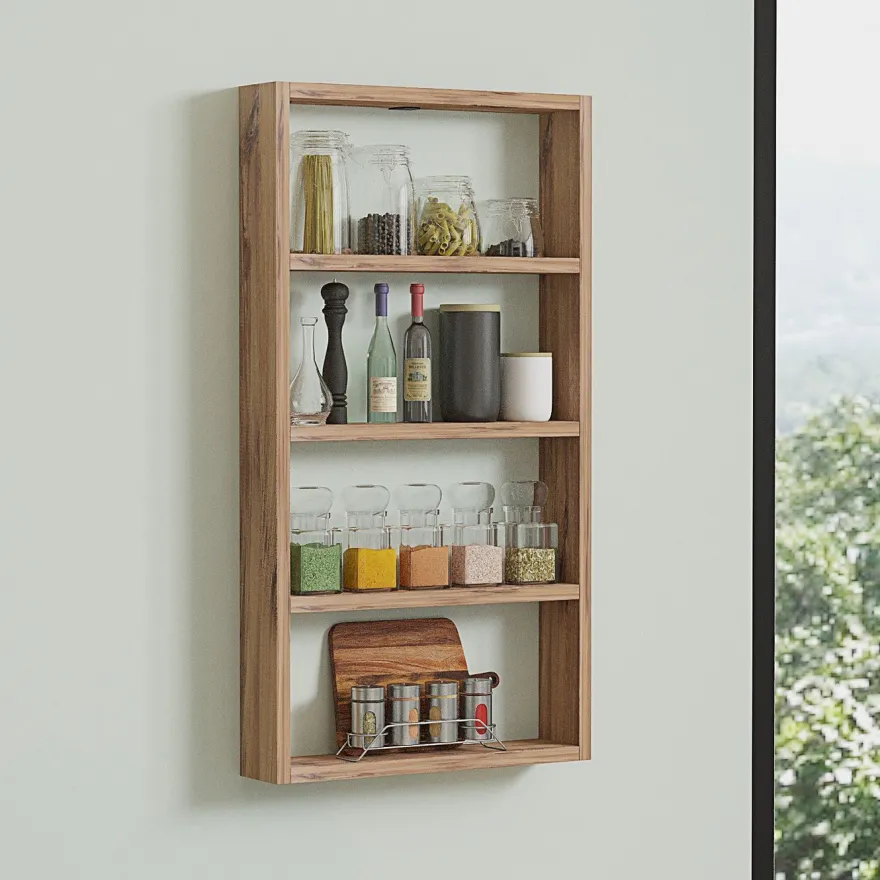 Seinähylly Linento Furniture Quatro 43x80cm
