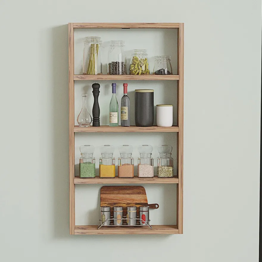 Seinähylly Linento Furniture Quatro 43x80cm