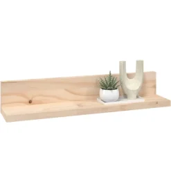 Seinähyllyt 2kpl, 50-110x11x9cm, mänty, eri kokoja ja värejä