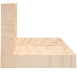 Seinähyllyt 2kpl, 50-110x11x9cm, mänty, eri kokoja ja värejä