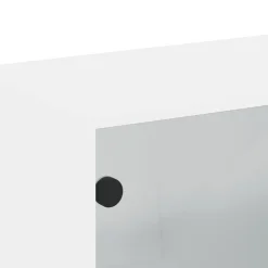 Seinäkaappi lasiovilla, 68,5x37x35 cm, eri värejä ja pakkauskokoja (32681)