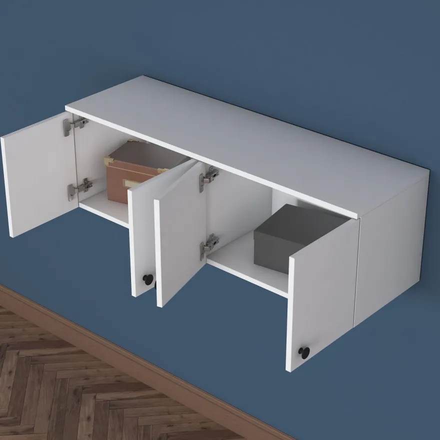 Seinäkaappi Linento Furniture EA143, 119.6x43.6cm