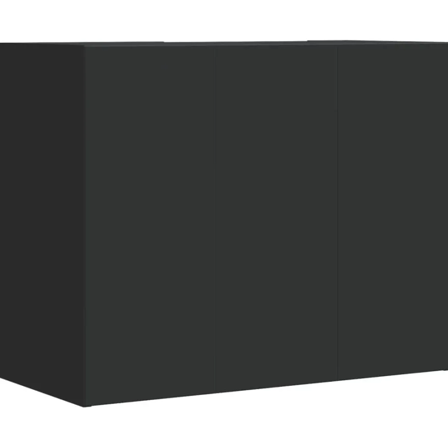 Seinäkaappi tekninen puu, 75x35x60 cm, eri värejä (41986)