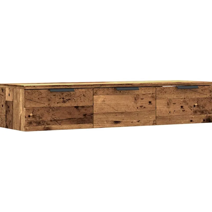 Seinäkaappi, tekninen puu, 102x30x20 cm, eri värejä (15377)