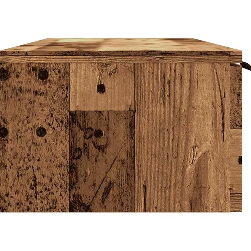 Seinäkaappi, tekninen puu, 102x30x20 cm, eri värejä (15377)
