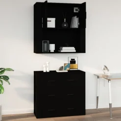 Seinäkaappi 80x33x80cm, eri värejä