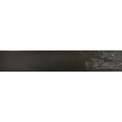 Seinälaatta Pukkila Manacor Black, kiiltävä, strukturoitu, 6.5x40cm