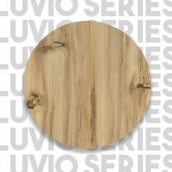 Seinään kiinnitettävä yöpöytä Linento Furniture LV28, puukuosi, ruskea