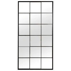 Seinäpeili Home4You Simone, 90x180cm, musta