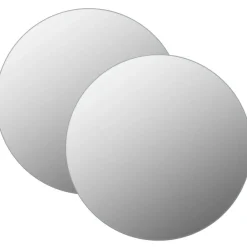 Seinäpeilit 2 kpl 70 cm pyöreä lasi