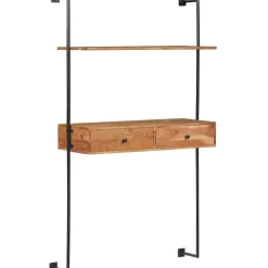 Seinäpöytä 90x40x170 cm akaasiapuu