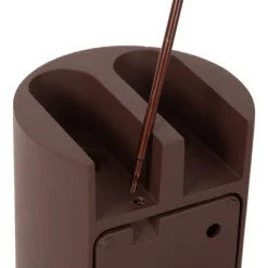 Seinäspotti Lucide York, 7x5.8cm, IP54, 1.2W, ruskea