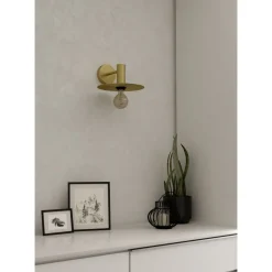 Seinävalaisin Eglo Escandell, E27, 40W, IP20, messinki