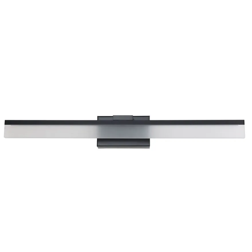 Seinävalaisin Eglo Palmital, 59.5x8cm, LED, 11W, IP44, musta
