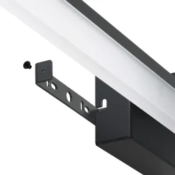 Seinävalaisin Eglo Palmital, 59.5x8cm, LED, 11W, IP44, musta