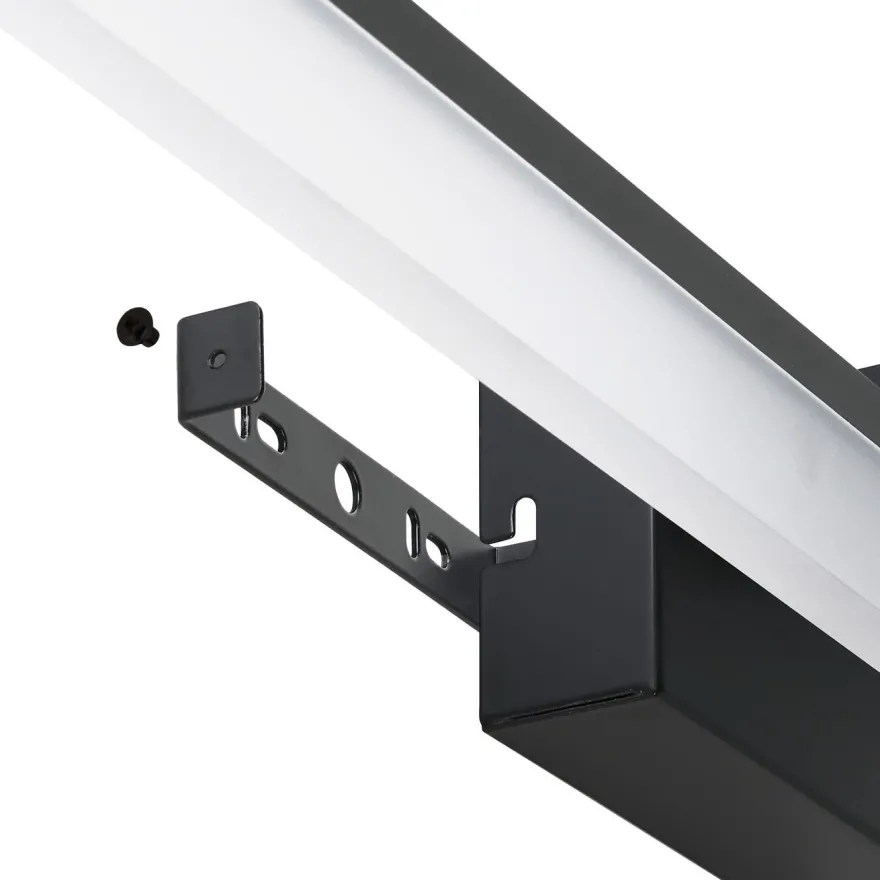 Seinävalaisin Eglo Palmital, 59.5x8cm, LED, 11W, IP44, musta