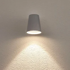 Seinävalaisin Hide-a-lite Cone GU10 harmaa