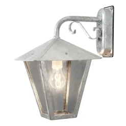 Seinävalaisin Konstsmide Benu 435-320, 260x320x430mm, alasuunta, sinkitty teräs