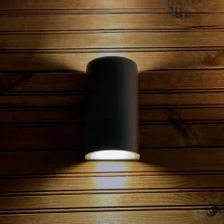 Seinävalaisin Led Energie ROOMA, 2xGU10, IP44, max. 28W x 2, antrasiitinharmaa