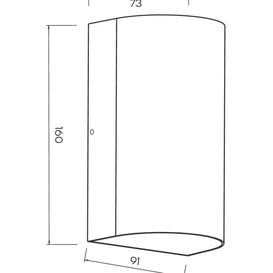 Seinävalaisin Led Energie ROOMA, 2xGU10, IP44, max. 28W x 2, antrasiitinharmaa