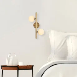 Seinävalaisin Linento Lighting Domino, 2-osainen, kulta