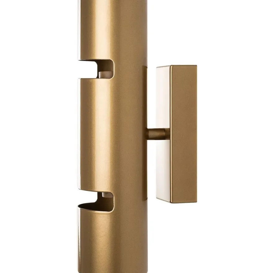 Seinävalaisin Linento Lighting Luxora, 8x30cm, kulta