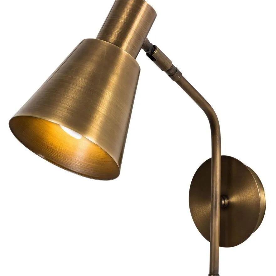 Seinävalaisin Linento Lighting Sivani 2, Ø15cm, E27, suunnattava
