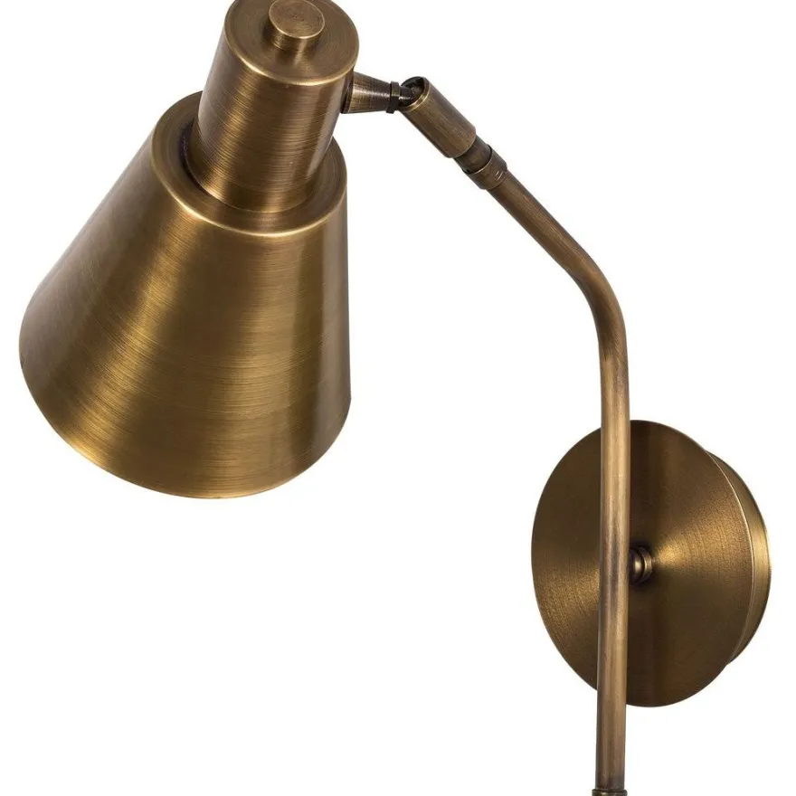 Seinävalaisin Linento Lighting Sivani 2, Ø15cm, E27, suunnattava