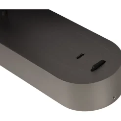 Seinävalaisin Lucide Montana, 6.5x11cm, IP20, 6.3W, harmaa