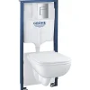 Seinä-WC-paketti Grohe Solido 5-in-1, valkoinen